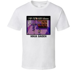 Ninja Gaiden Video Game Classic Retro Fan T Shirt Ninja Gaiden Video Game Classic Retro Fan T Shirt