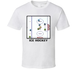 Ice Hockey Video Game Classic Retro Fan T Shirt Ice Hockey Video Game Classic Retro Fan T Shirt