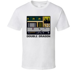 Double Dragon Video Game Classic Retro Fan T Shirt Double Dragon Video Game Classic Retro Fan T Shirt