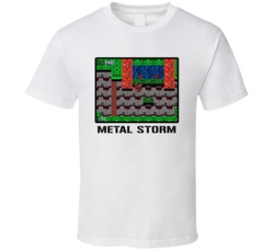 Metal Storm Video Game Classic Retro Fan T Shirt Metal Storm Video Game Classic Retro Fan T Shirt