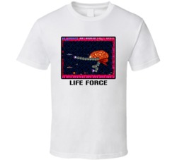 Life Force Video Game Classic Retro Fan T Shirt