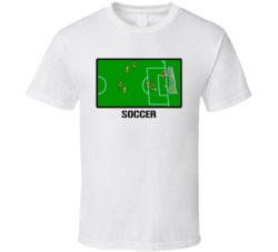 Soccer Video Game Classic Retro Fan T Shirt