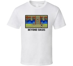 Beyond Oasis Video Game Classic Retro Fan T Shirt