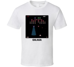 Galaga Video Game Classic Retro Fan T Shirt