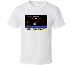 Balloon Fight Video Game Classic Retro Fan T Shirt
