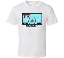 Nhl Hockey Video Game Classic Retro Fan T Shirt