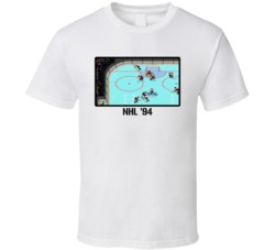 Nhl 94 Video Game Classic Retro Fan T Shirt