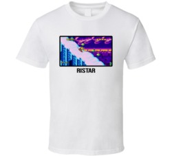 Ristar Video Game Classic Retro Fan T Shirt