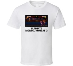 Ultimate Mortal Kombat 3 Video Game Classic Retro Fan T Shirt