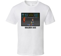Golden Axe Video Game Classic Retro Fan T Shirt