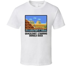 Quackshot Starring Donald Duck Video Game Classic Retro Fan T Shirt