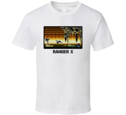 Ranger X Video Game Classic Retro Fan T Shirt