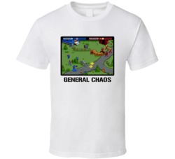 General Chaos Video Game Classic Retro Fan T Shirt