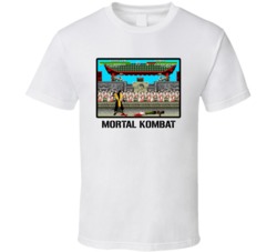Mortal Kombat Video Game Classic Retro Fan T Shirt