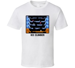 Ice Climber Video Game Classic Retro Fan T Shirt