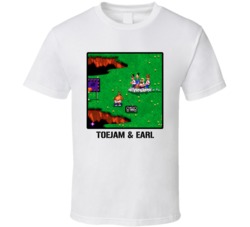 Toejam And Earl Video Game Classic Retro Fan T Shirt Toejam And Earl Video Game Classic Retro Fan T Shirt