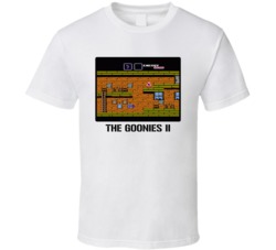The Goonies Ii Video Game Classic Retro Fan T Shirt The Goonies Ii Video Game Classic Retro Fan T Shirt