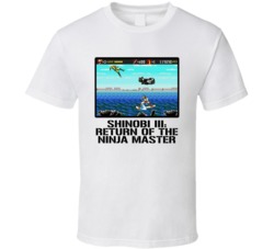 Shinobi Iii Return Of Ninja Master Video Game Classic Retro Fan T Shir Shinobi Iii Return Of Ninja Master Video Game Classic Retro Fan T Shir
