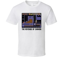 The Revenge Of Shinobi Video Game Classic Retro Fan T Shirt The Revenge Of Shinobi Video Game Classic Retro Fan T Shirt