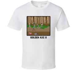Golden Axe Ii Video Game Classic Retro Fan T Shirt Golden Axe Ii Video Game Classic Retro Fan T Shirt