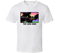 The Lion King Video Game Classic Retro Fan T Shirt The Lion King Video Game Classic Retro Fan T Shirt
