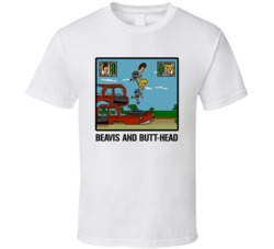 Beavis And Butt-head Video Game Classic Retro Fan T Shirt Beavis And Butt-head Video Game Classic Retro Fan T Shirt
