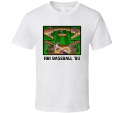 Rbi Baseball 93 Video Game Classic Retro Fan T Shirt Rbi Baseball 93 Video Game Classic Retro Fan T Shirt
