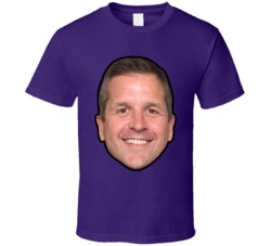 John Harbaugh Baltimore Football Fan T Shirt John Harbaugh Baltimore Football Fan T Shirt