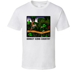 Donkey Kong Country Video Game Classic Retro Fan T Shirt Donkey Kong Country Video Game Classic Retro Fan T Shirt