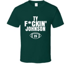 Ty Fckin Johnson Football Sports Star Fan T Shirt Ty Fckin Johnson Football Sports Star Fan T Shirt