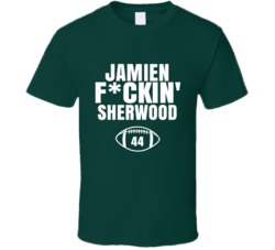 Jamien Fckin Sherwood Football Sports Star Fan T Shirt Jamien Fckin Sherwood Football Sports Star Fan T Shirt