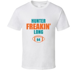 Hunter Freakin Long Football Sports Star Fan T Shirt Hunter Freakin Long Football Sports Star Fan T Shirt