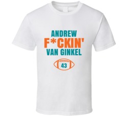 Andrew Fckin Van Ginkel Football Sports Star Fan T Shirt Andrew Fckin Van Ginkel Football Sports Star Fan T Shirt