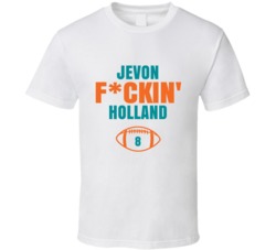 Jevon Fckin Holland Football Sports Star Fan T Shirt Jevon Fckin Holland Football Sports Star Fan T Shirt