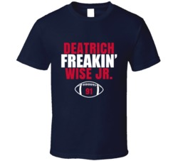 Deatrich Freakin Wise Jr Football Sports Star Fan T Shirt