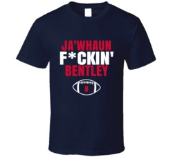 Ja'whaun Fckin Bentley Football Sports Star Fan T Shirt Ja'whaun Fckin Bentley Football Sports Star Fan T Shirt