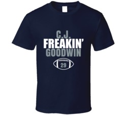 Cj Freakin Goodwin Football Sports Star Fan T Shirt Cj Freakin Goodwin Football Sports Star Fan T Shirt