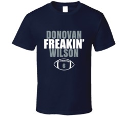 Donovan Freakin Wilson Football Sports Star Fan T Shirt Donovan Freakin Wilson Football Sports Star Fan T Shirt