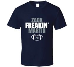 Zack Freakin Martin Football Sports Star Fan T Shirt Zack Freakin Martin Football Sports Star Fan T Shirt