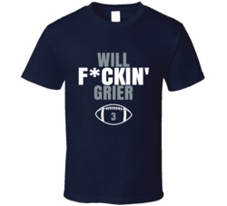 Will Fckin Grier Football Sports Star Fan T Shirt Will Fckin Grier Football Sports Star Fan T Shirt