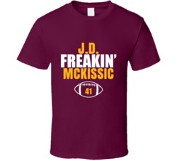 Jd Freakin Mckissic Football Sports Star Fan T Shirt Jd Freakin Mckissic Football Sports Star Fan T Shirt
