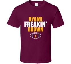 Dyami Freakin Brown Football Sports Star Fan T Shirt Dyami Freakin Brown Football Sports Star Fan T Shirt