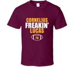 Cornelius Freakin Lucas Football Sports Star Fan T Shirt Cornelius Freakin Lucas Football Sports Star Fan T Shirt