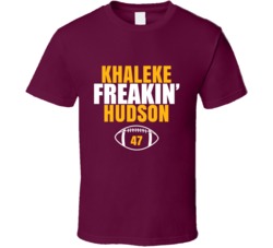 Khaleke Freakin Hudson Football Sports Star Fan T Shirt Khaleke Freakin Hudson Football Sports Star Fan T Shirt