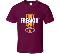 Troy Freakin Apke Football Sports Star Fan T Shirt Troy Freakin Apke Football Sports Star Fan T Shirt