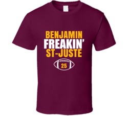 Benjamin Freakin St-juste Football Sports Star Fan T Shirt Benjamin Freakin St-juste Football Sports Star Fan T Shirt