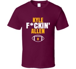 Kyle Fckin Allen Football Sports Star Fan T Shirt Kyle Fckin Allen Football Sports Star Fan T Shirt
