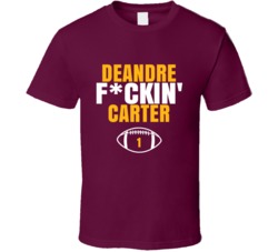 Deandre Fckin Carter Football Sports Star Fan T Shirt Deandre Fckin Carter Football Sports Star Fan T Shirt