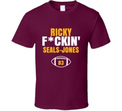 Ricky Fckin Seals-jones Football Sports Star Fan T Shirt Ricky Fckin Seals-jones Football Sports Star Fan T Shirt
