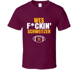 Wes Fckin Schweitzer Football Sports Star Fan T Shirt Wes Fckin Schweitzer Football Sports Star Fan T Shirt